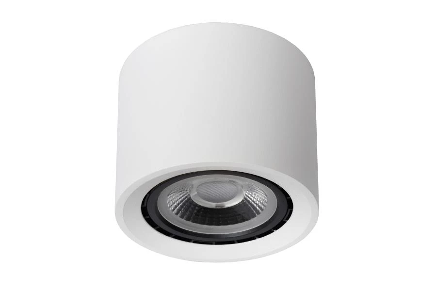 Lucide FEDLER - Spot plafond - Ø 12 cm - LED Dim to warm - GU10 - 1x12W 2200K/3000K - Blanc - éteint